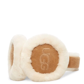 UGG Sheepskin Embroidery Earmuff, Chestnut  